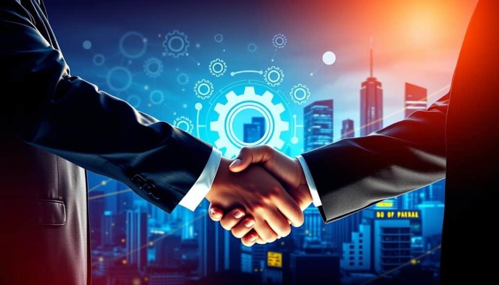 networking e parcerias estratégicas